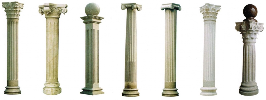 колонны из камня